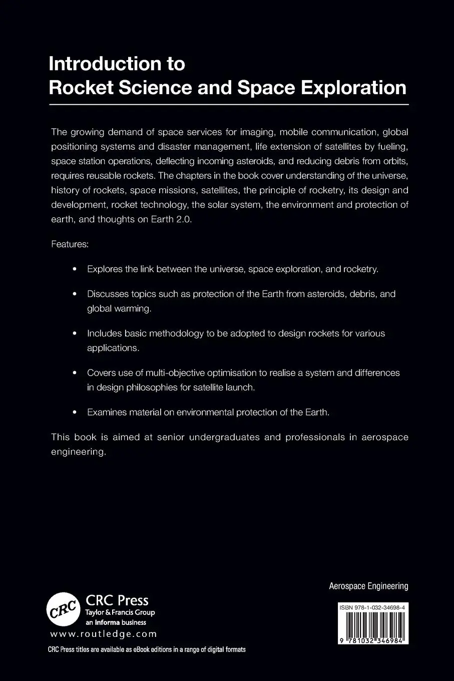 Rückseite: 9781032346984 | Introduction to Rocket Science and Space Exploration | Pillai | Buch
