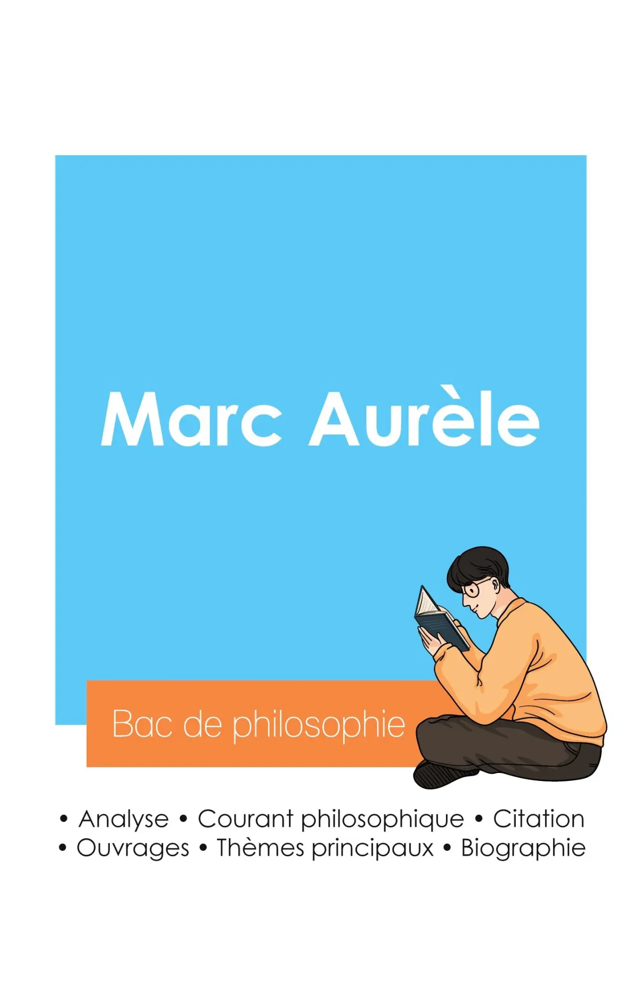 Cover: 9782385096984 | Réussir son Bac de philosophie 2024 : Analyse du philosophe Marc...