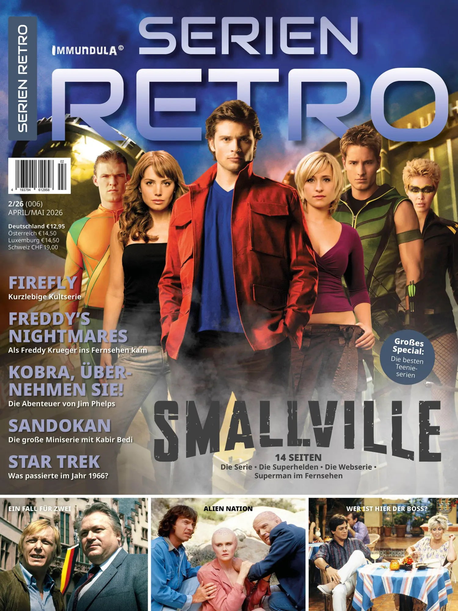 Cover: 9783959366984 | SERIEN RETRO. Ausgabe April/Mai 2026 (006) | Björn Sülter (u. a.)