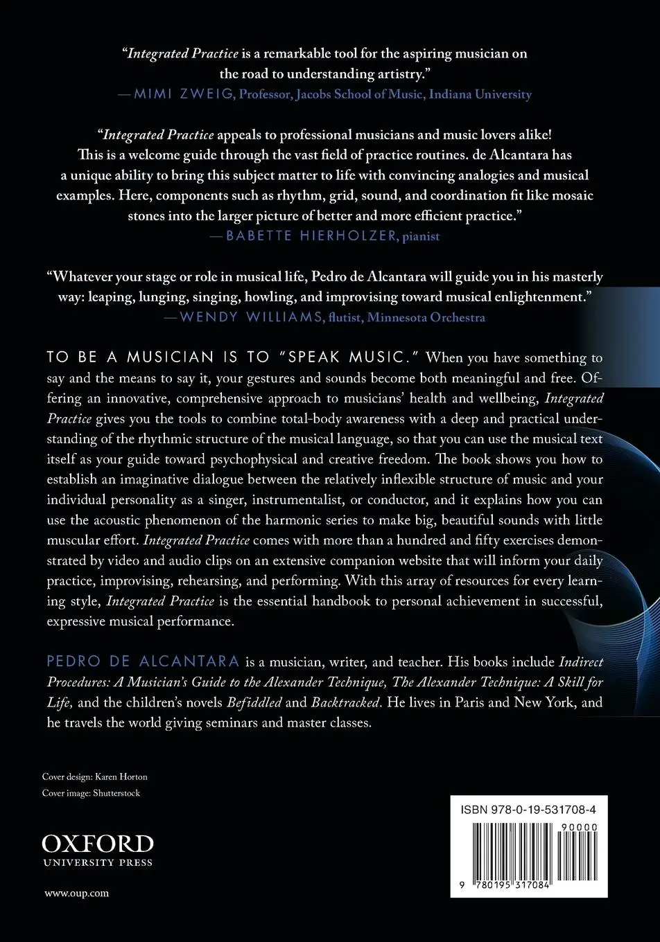 Rückseite: 9780195317084 | Integrated Practice | Coordination, Rhythm &amp; Sound | Alcantara | Buch