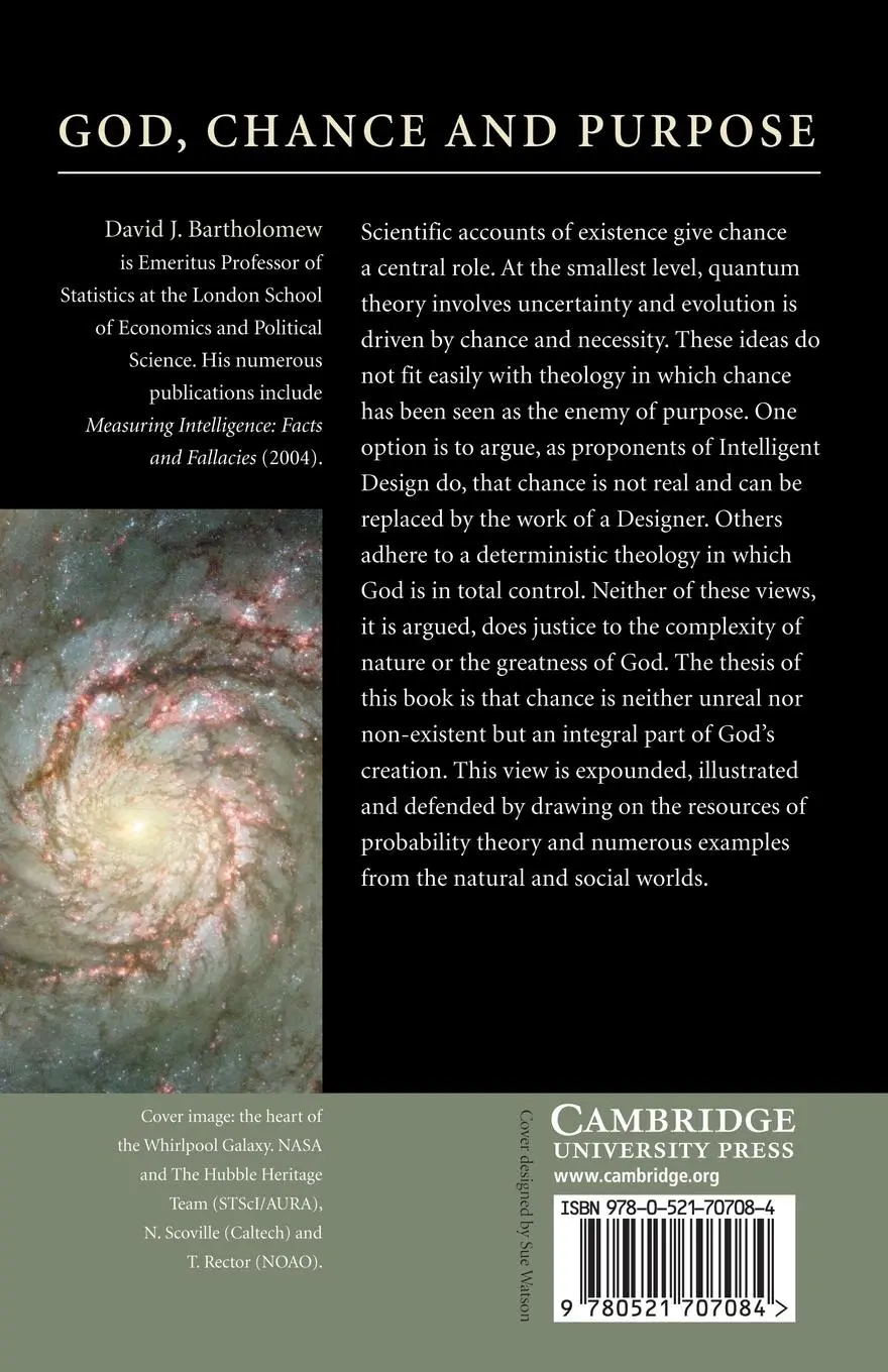 Rückseite: 9780521707084 | God, Chance and Purpose | Can God Have It Both Ways? | Bartholomew