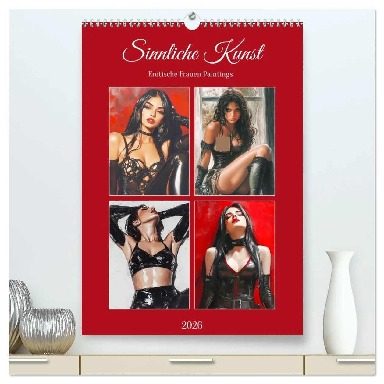 Cover: 9783516247084 | Sinnliche Kunst. Erotische Frauen Paintings (hochwertiger Premium...