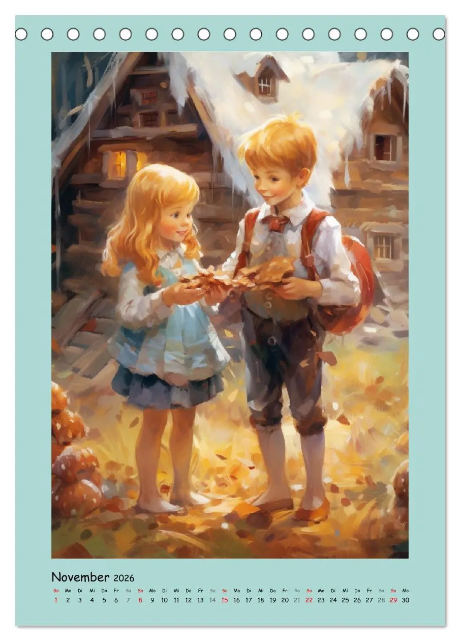 Bild: 9783516317084 | Zauberhafte Märchenillustrationen im Romantik-Stil (Tischkalender...