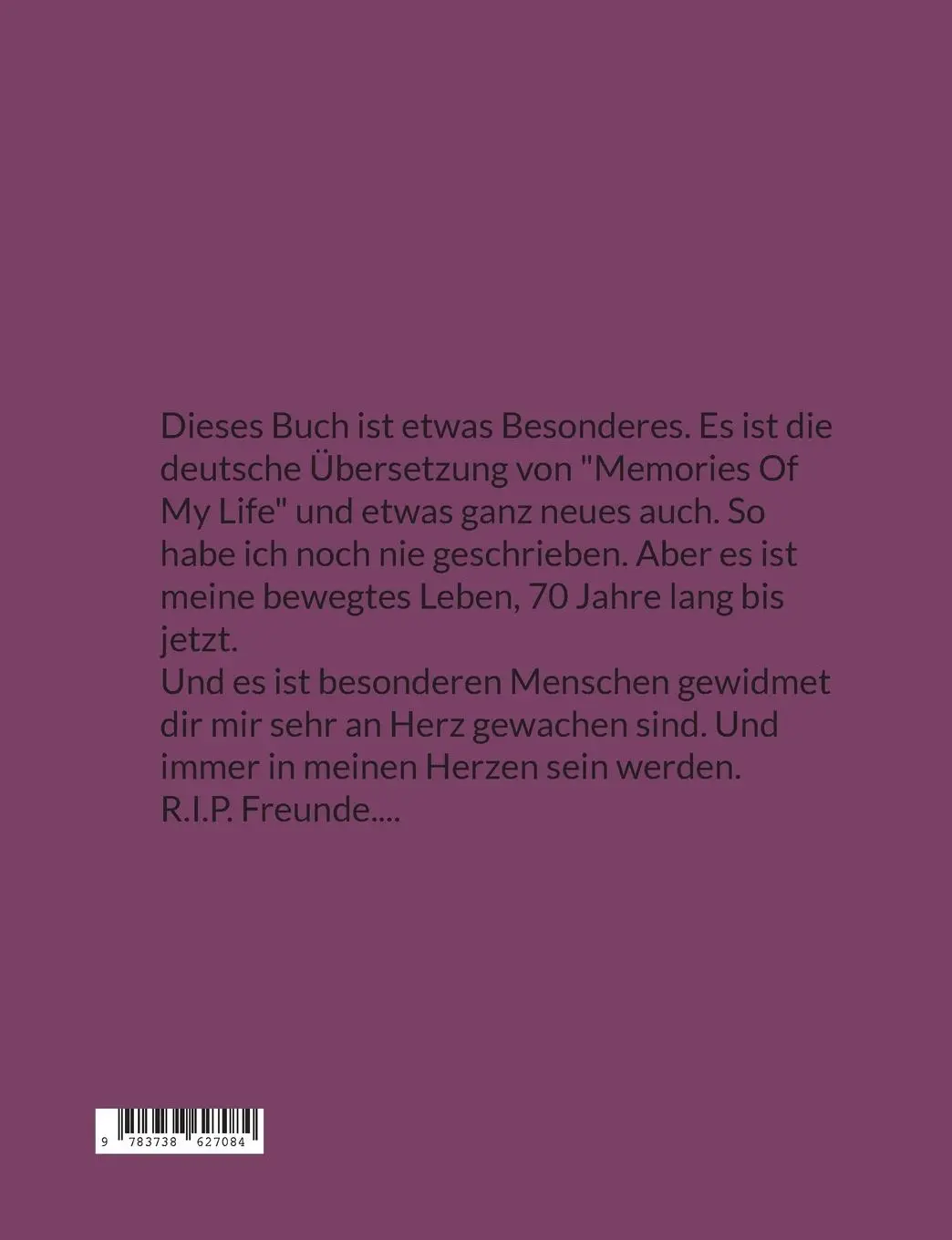 Rückseite: 9783738627084 | Alpha und Omega= Leben. | Oder Anfang und Ende alle Dinge. | Wasner