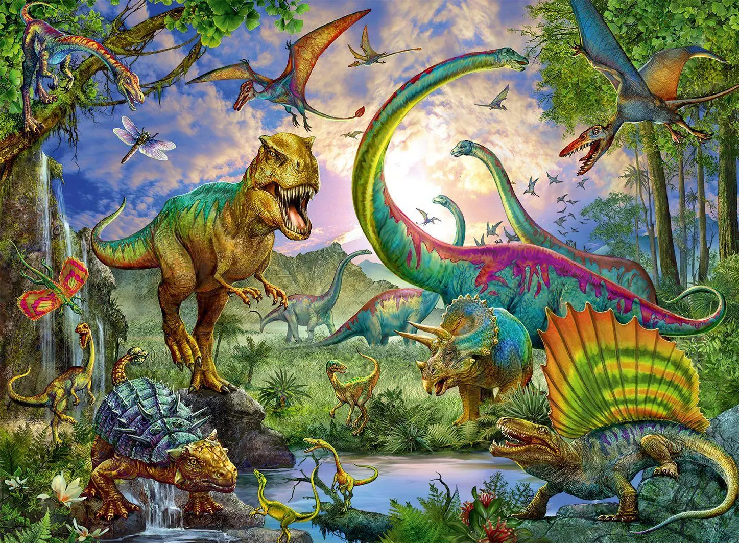 Bild: 4005556127184 | Im Reich der Giganten. Puzzle 200 Teile XXL | Silvia Christoph | Spiel