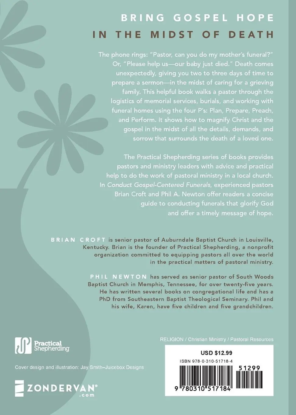 Rückseite: 9780310517184 | A Conduct Gospel-Centered Funerals | Brian Croft (u. a.) | Taschenbuch