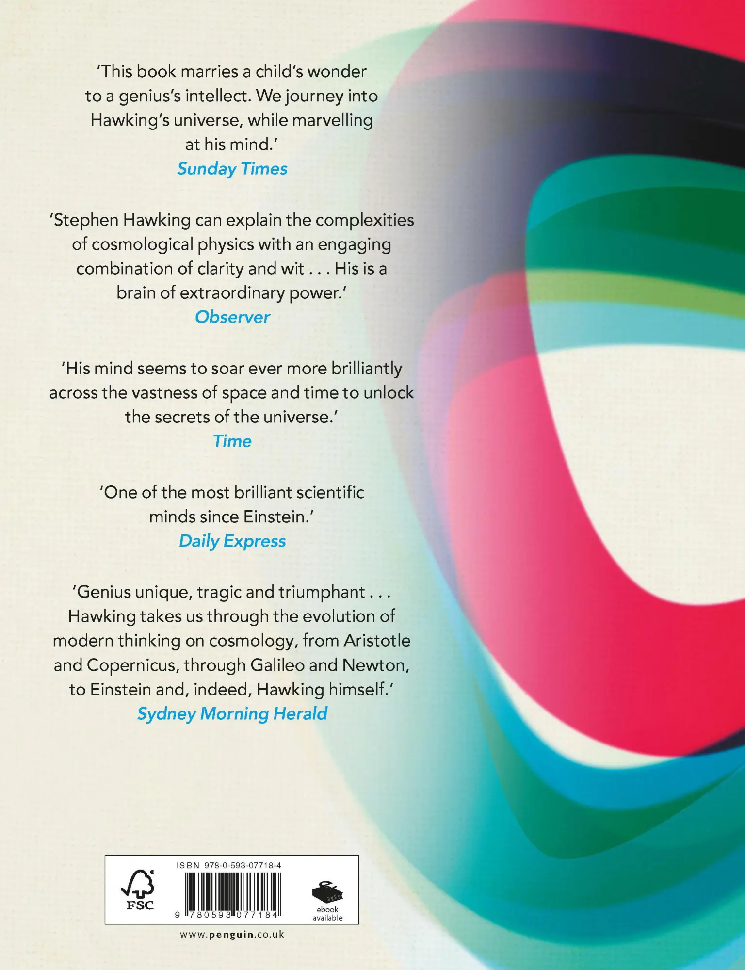 Rückseite: 9780593077184 | The Illustrated Brief History of Time | Stephen Hawking | Buch | 2015