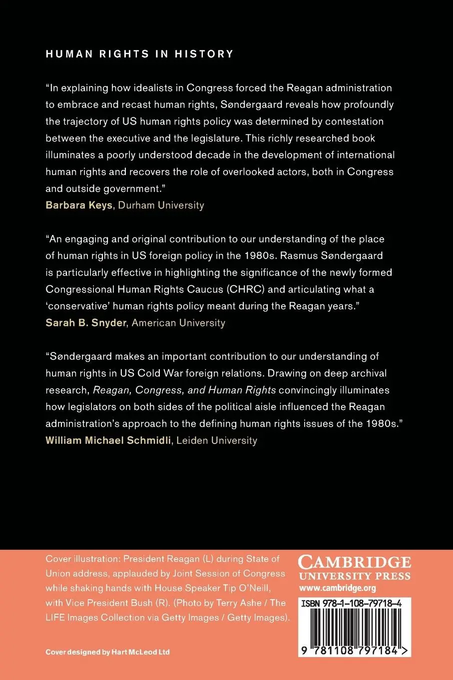 Rückseite: 9781108797184 | Reagan, Congress, and Human Rights | Rasmus Sinding Søndergaard | Buch