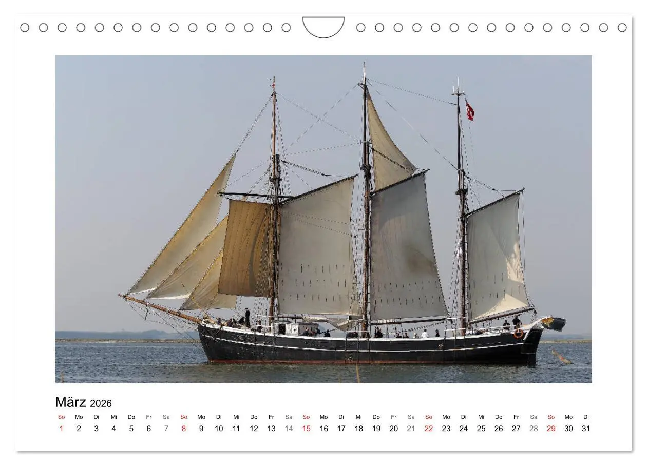 Bild: 9783457837184 | Segelschiffe auf dem Limfjord (Wandkalender 2026 DIN A4 quer),...