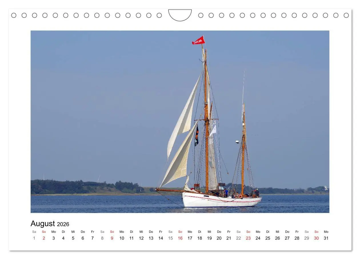 Bild: 9783457837184 | Segelschiffe auf dem Limfjord (Wandkalender 2026 DIN A4 quer),...