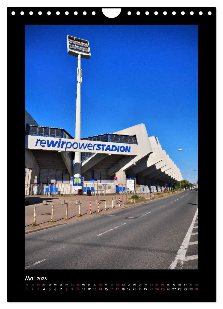Bild: 9783516477184 | Bochum (Wandkalender 2026 DIN A4 hoch), CALVENDO Monatskalender | 2026