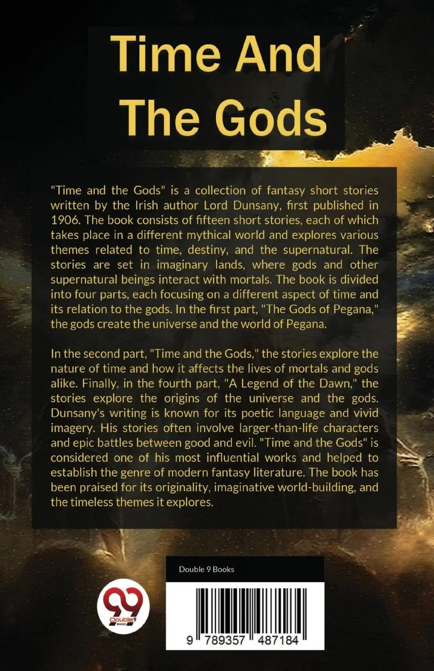 Rückseite: 9789357487184 | Time And The Gods | Lord Dunsany | Taschenbuch | Englisch | 2023