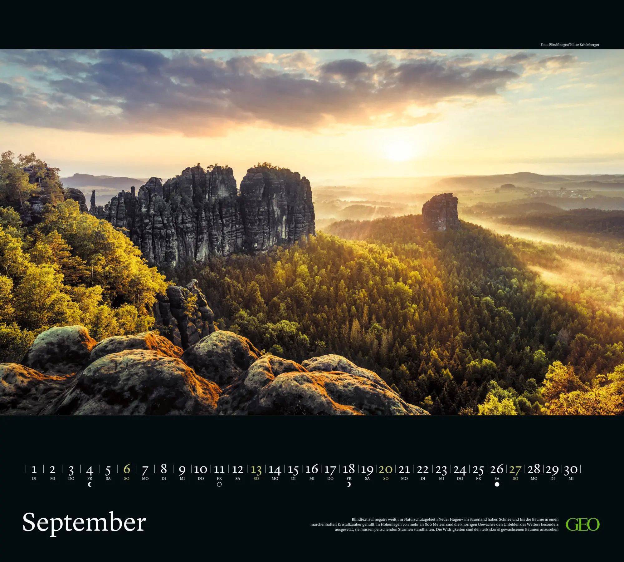 Bild: 4069095007284 | GEO Schöne Heimat Deutschland 2026 - Wand-Kalender -...