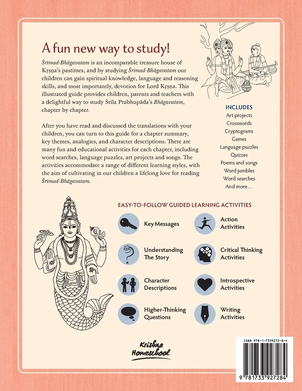 Rückseite: 9781733927284 | Srimad Bhagavatam | A Comprehensive Guide for Young Readers: Canto 2