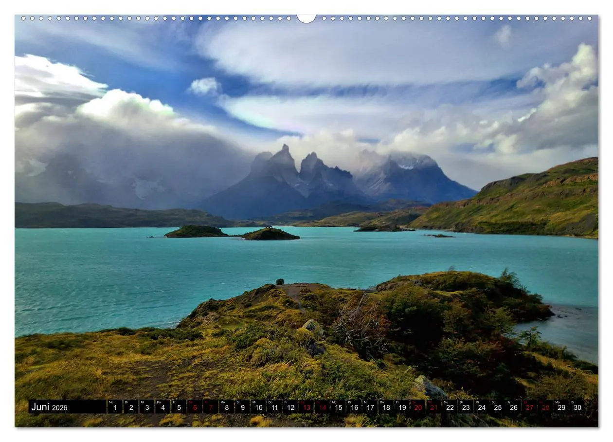 Bild: 9783457377284 | Patagonien mit Feuerland (hochwertiger Premium Wandkalender 2026...