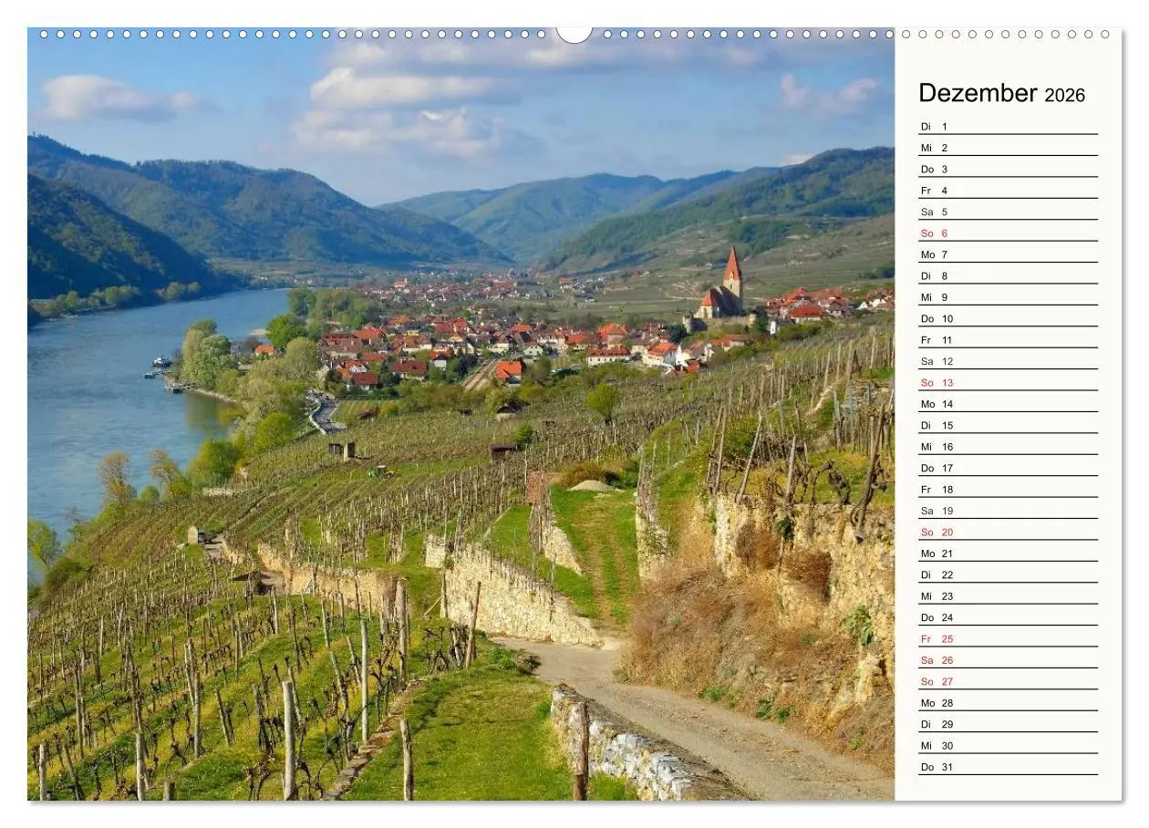 Bild: 9783457997284 | Die Wachau - An der Donau zwischen Melk und Krems (Wandkalender...
