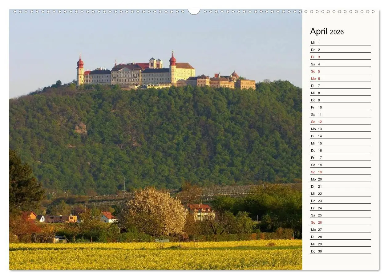 Bild: 9783457997284 | Die Wachau - An der Donau zwischen Melk und Krems (Wandkalender...