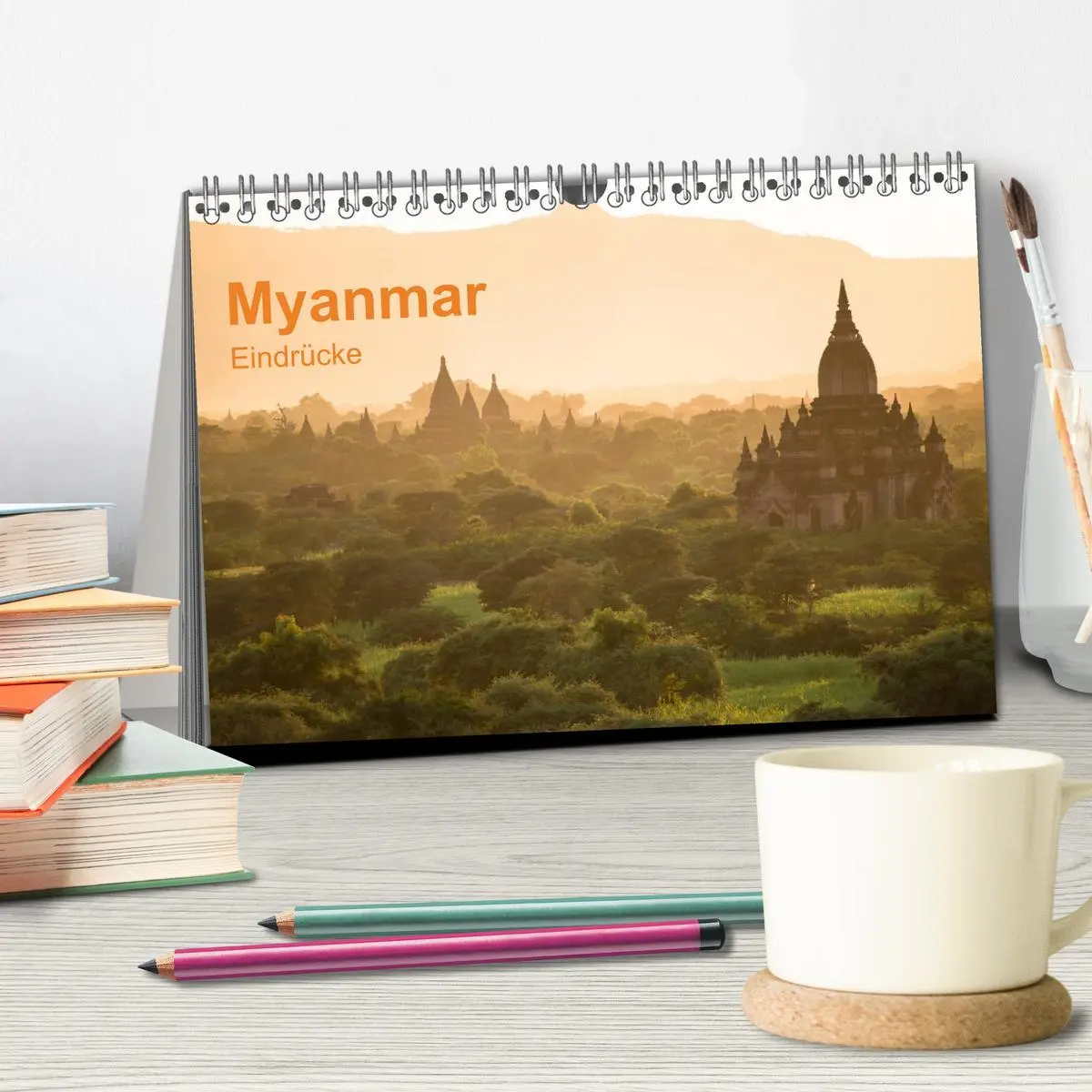 Bild: 9783516157284 | Myanmar - Eindrücke (Tischkalender 2026 DIN A5 quer), CALVENDO...