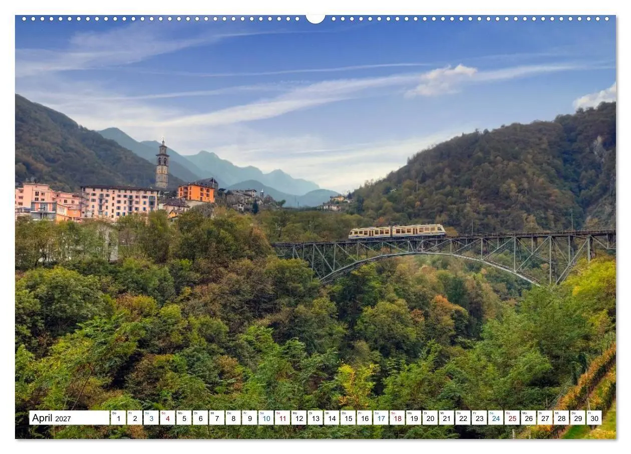 Bild: 9783569797284 | Tessin, Impressionen aus der Italienischen Schweiz (Wandkalender...
