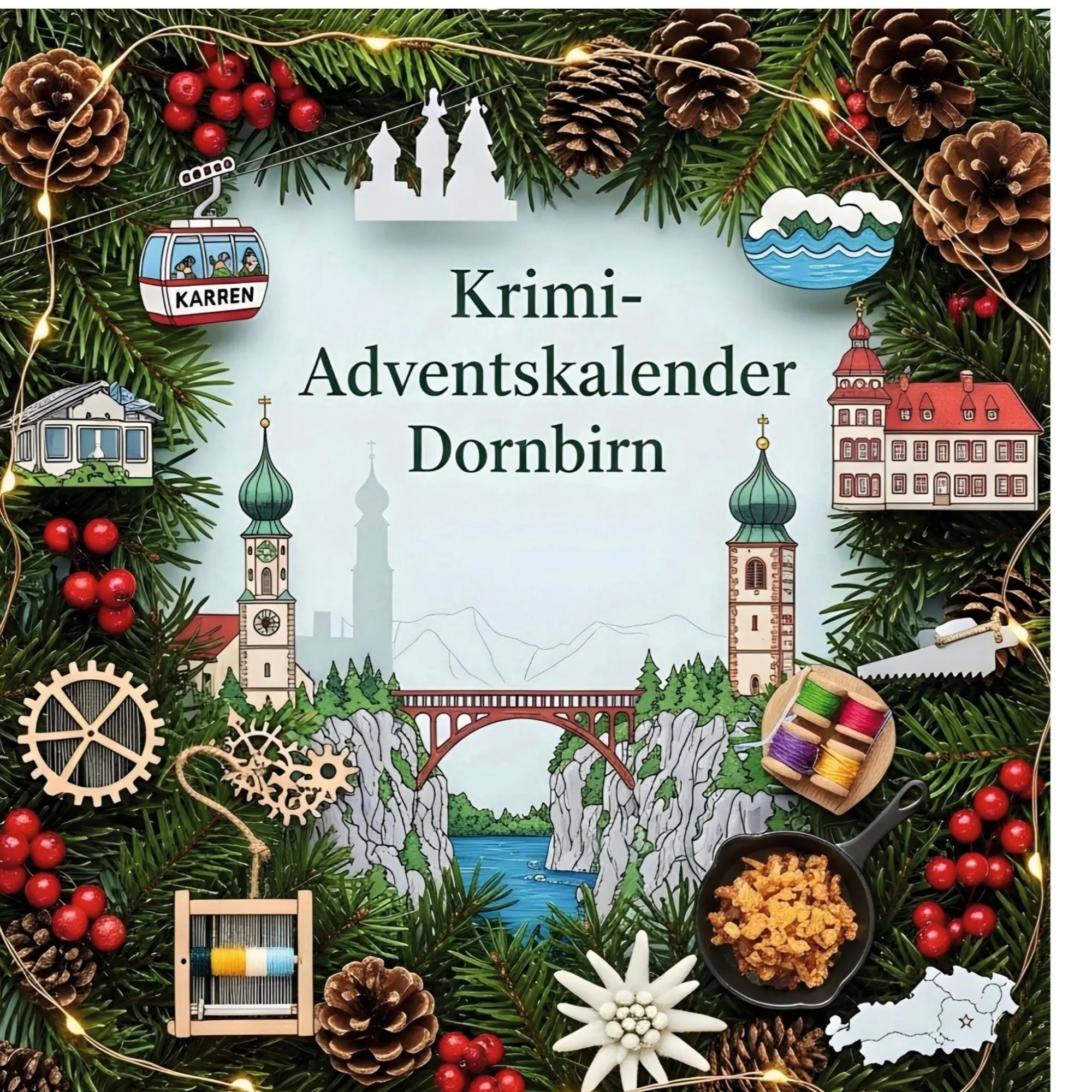 Cover: 9783759187284 | Der Krimi-Adventskalender Dornbirn | Mordsverdächtig in 24 Akten
