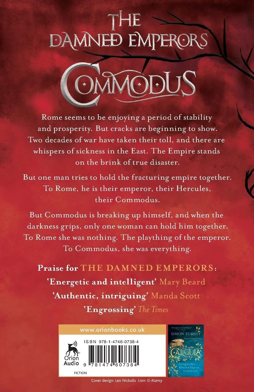 Rückseite: 9781474607384 | Commodus | The Damned Emperors Book 2 | Simon Turney | Taschenbuch