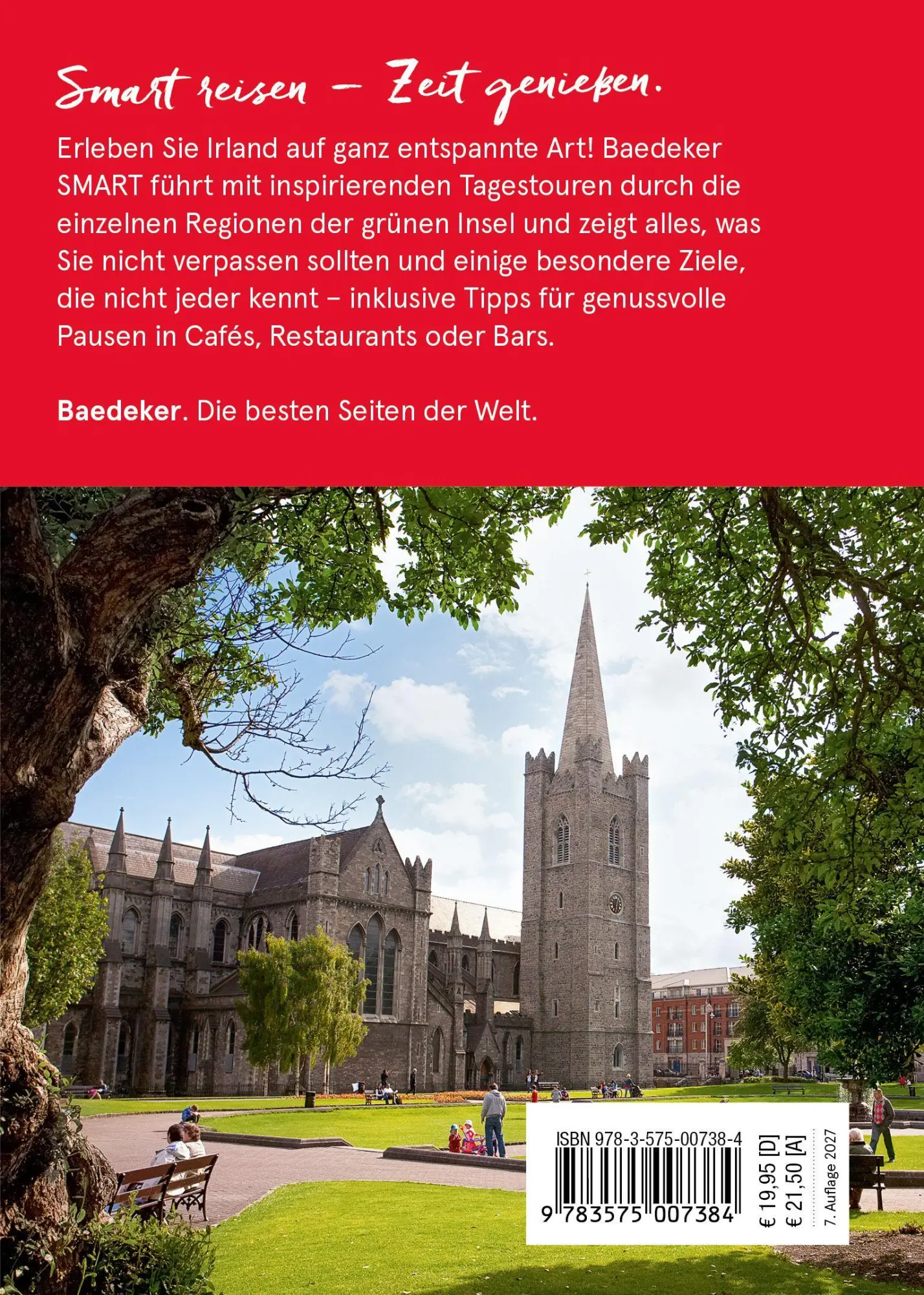 Rückseite: 9783575007384 | Baedeker SMART Reiseführer Irland | Birgit Müller-Wöbcke (u. a.)