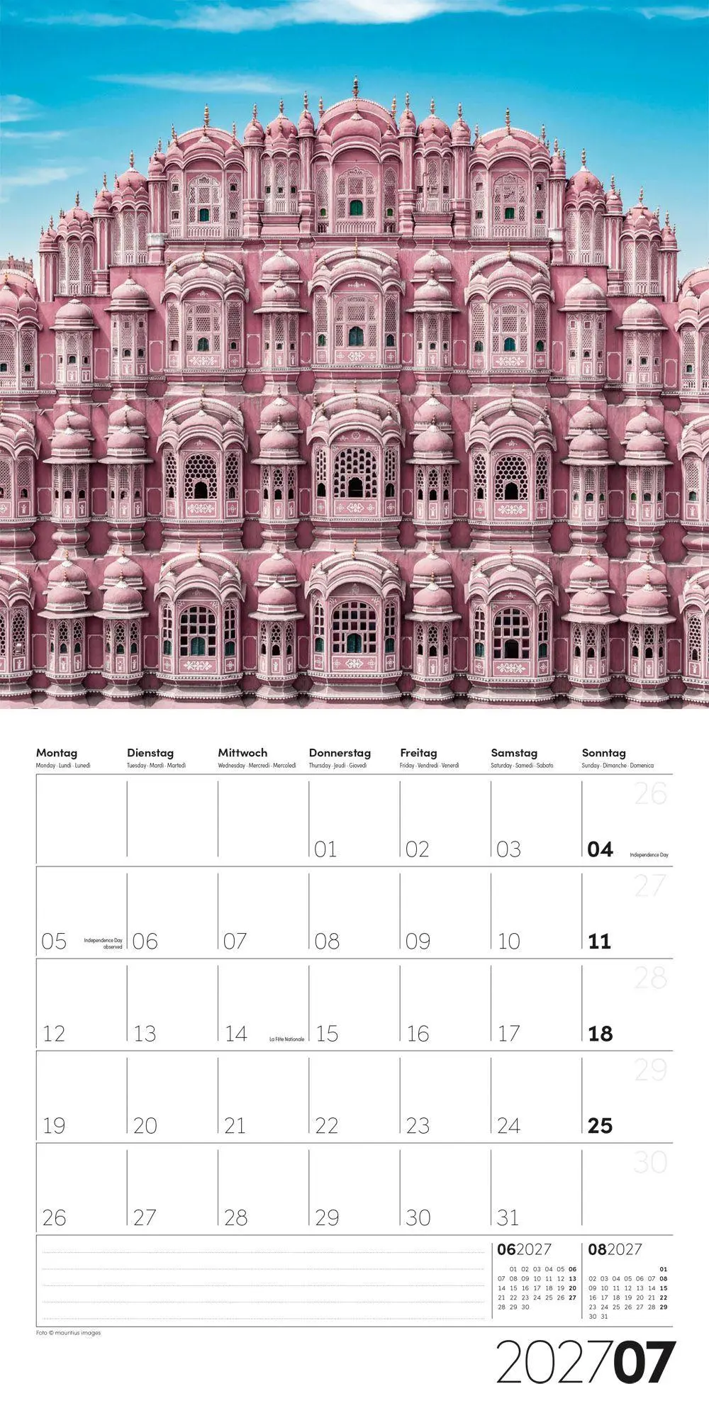Bild: 9783838447384 | Die Farbe Pink Kalender 2027 - 30x30 - Art12 | GmbH | Kalender | 28 S.