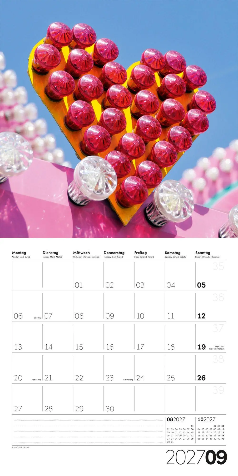 Bild: 9783838447384 | Die Farbe Pink Kalender 2027 - 30x30 - Art12 | GmbH | Kalender | 28 S.
