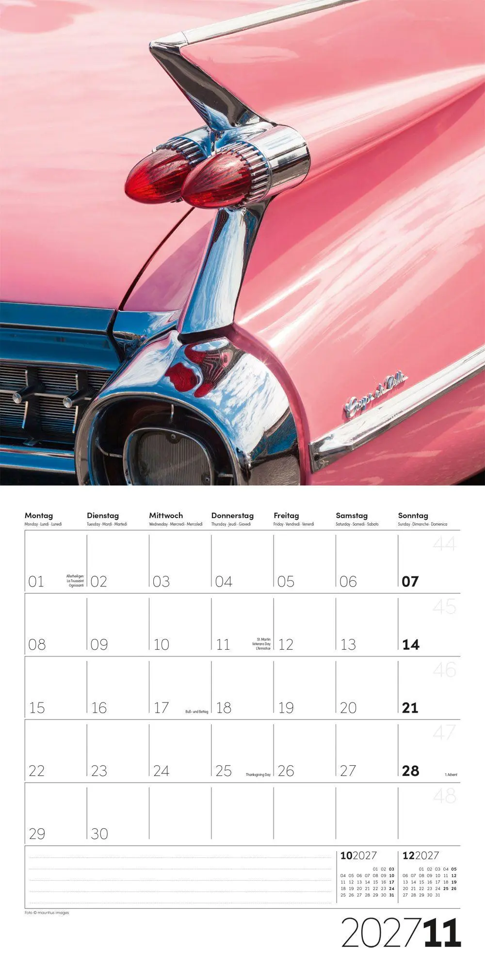 Bild: 9783838447384 | Die Farbe Pink Kalender 2027 - 30x30 - Art12 | GmbH | Kalender | 28 S.
