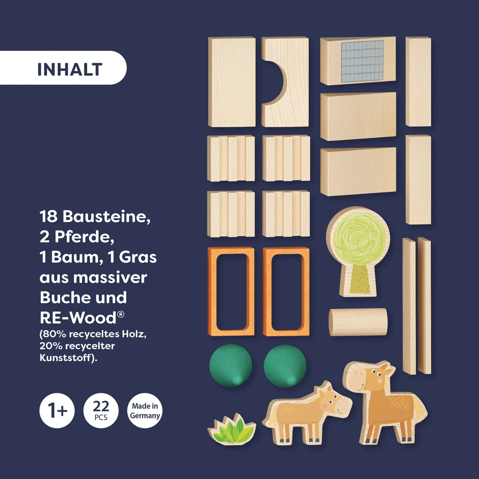 Bild: 4010168297484 | Meine erste Bausteinwelt - Ponyhof Paula | Ines Frömelt | Deutsch