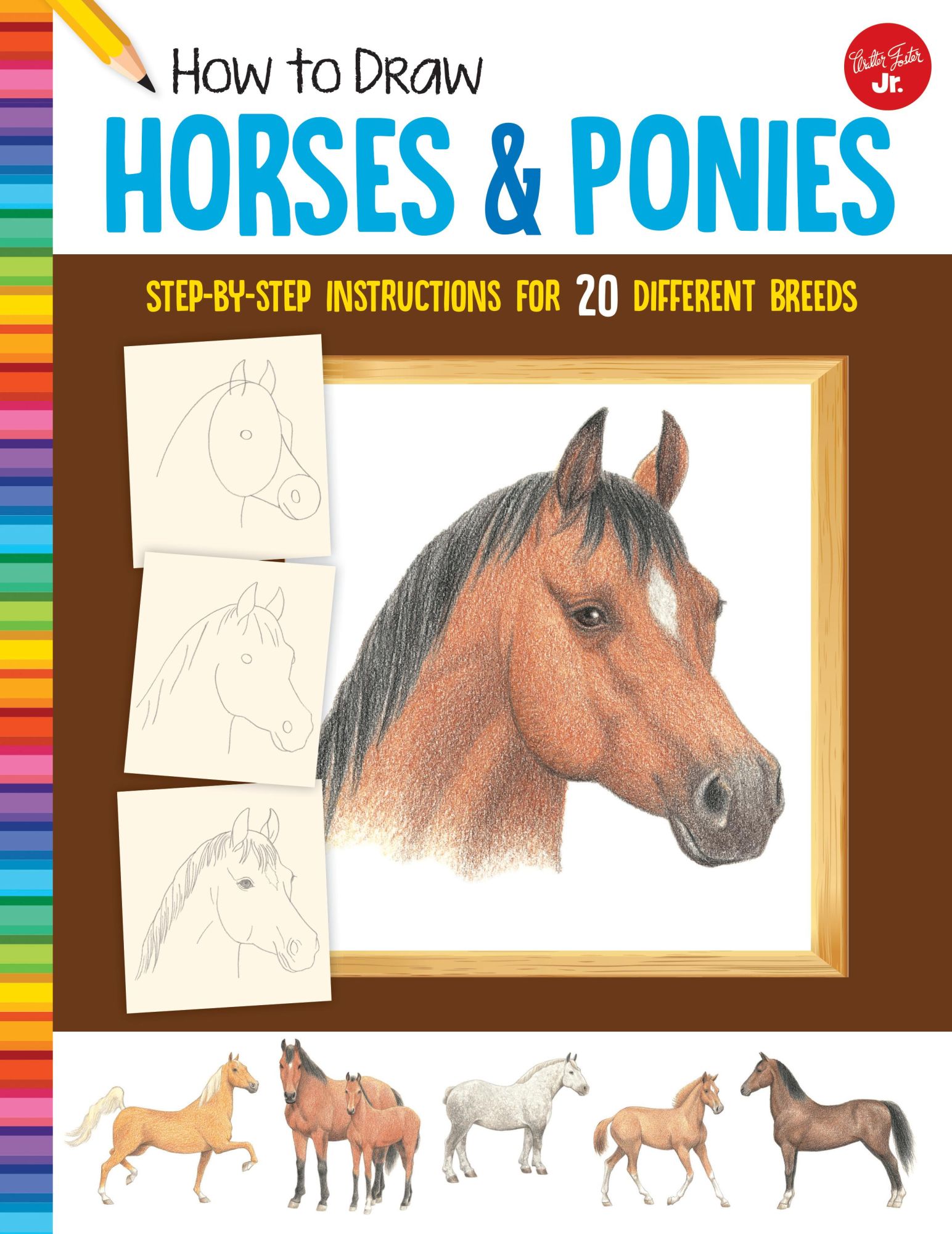 Cover: 9781633227484 | How to Draw Horses &amp; Ponies | Walter Foster Jr Creative Team | Buch