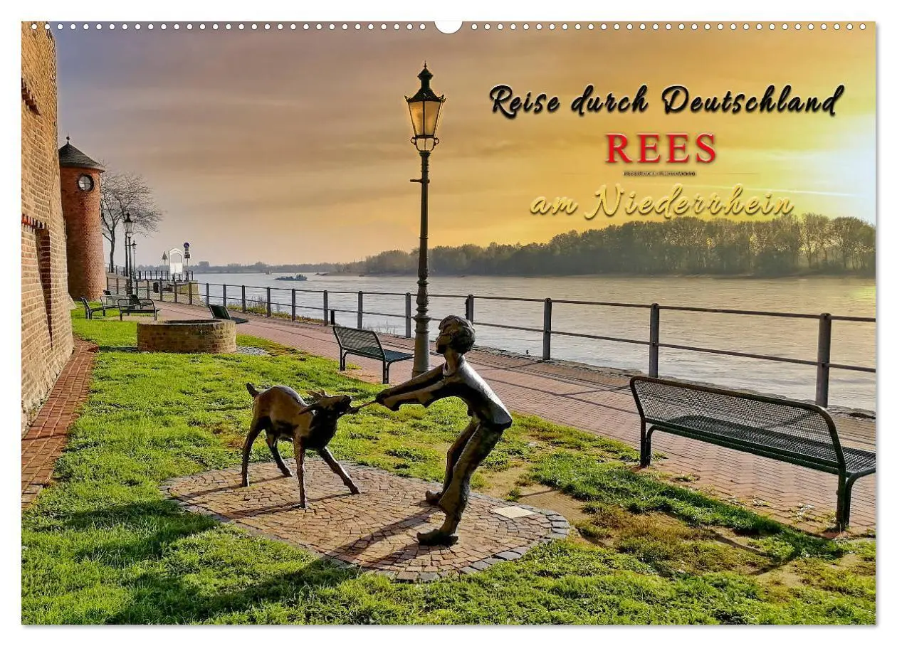 Cover: 9783457737484 | Reise durch Deutschland - Rees am Niederrhein (Wandkalender 2026...