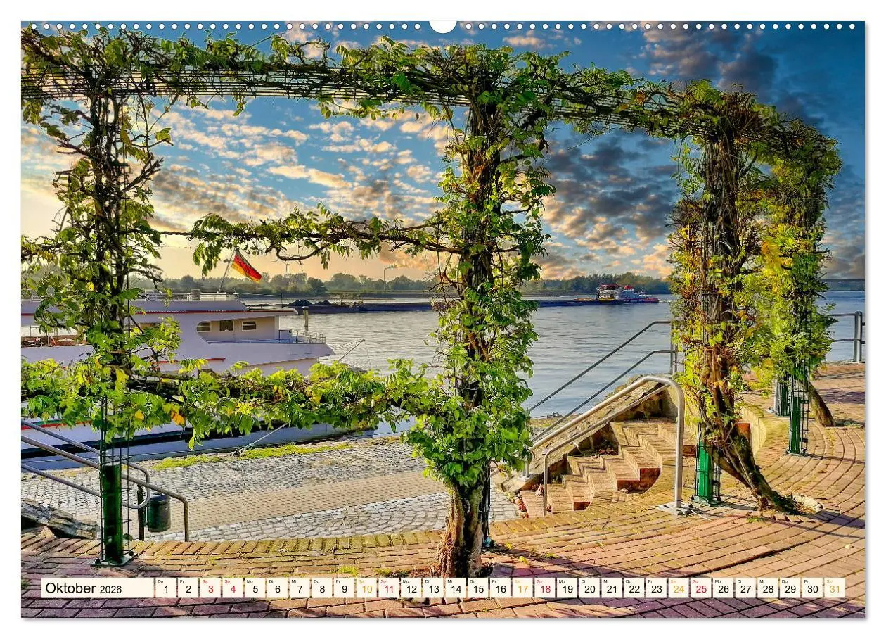 Bild: 9783457737484 | Reise durch Deutschland - Rees am Niederrhein (Wandkalender 2026...
