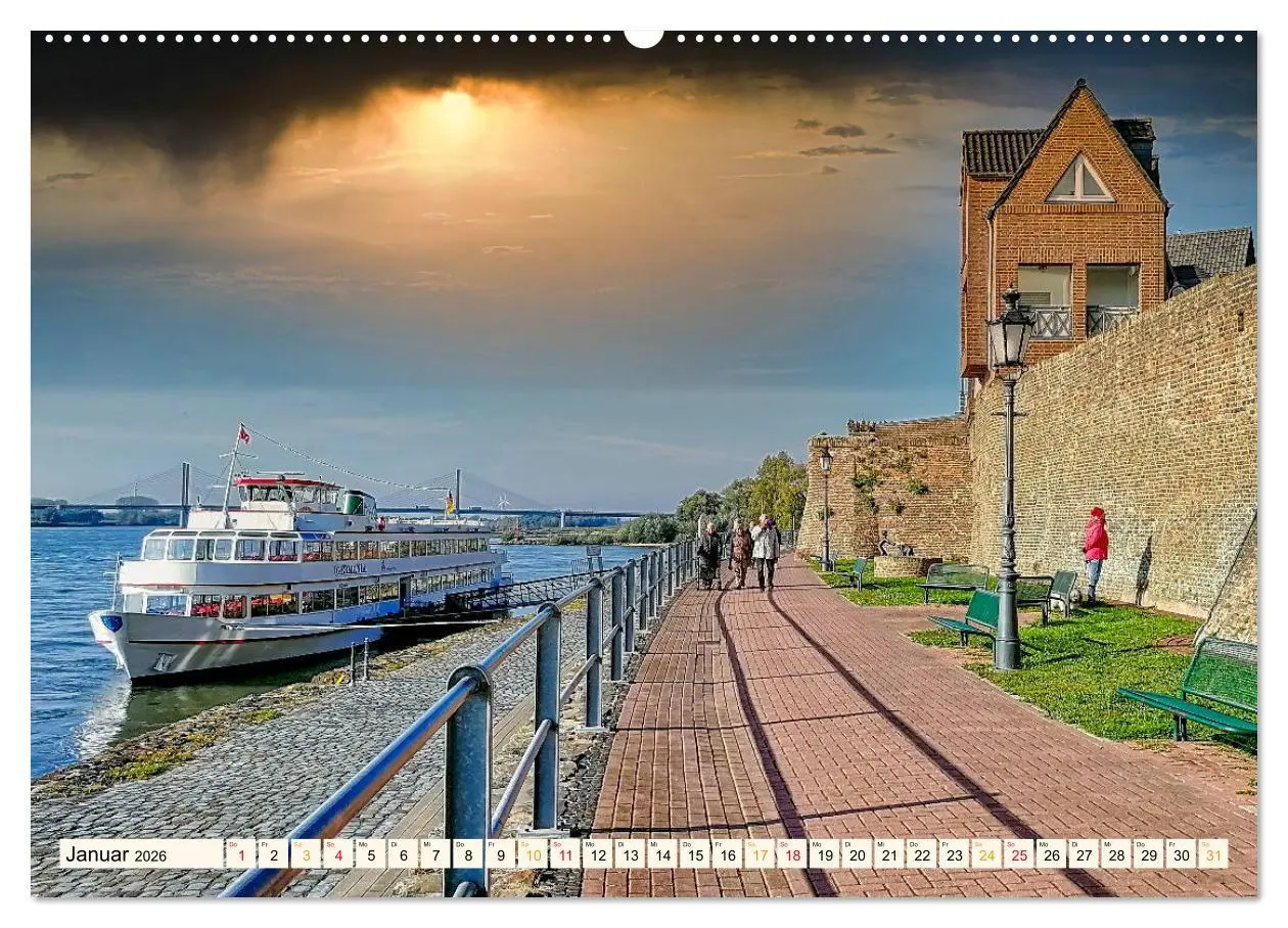 Bild: 9783457737484 | Reise durch Deutschland - Rees am Niederrhein (Wandkalender 2026...