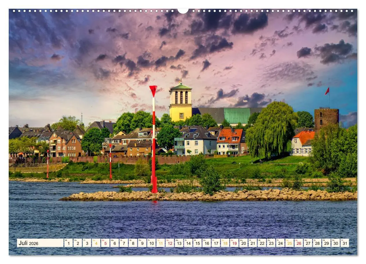 Bild: 9783457737484 | Reise durch Deutschland - Rees am Niederrhein (Wandkalender 2026...