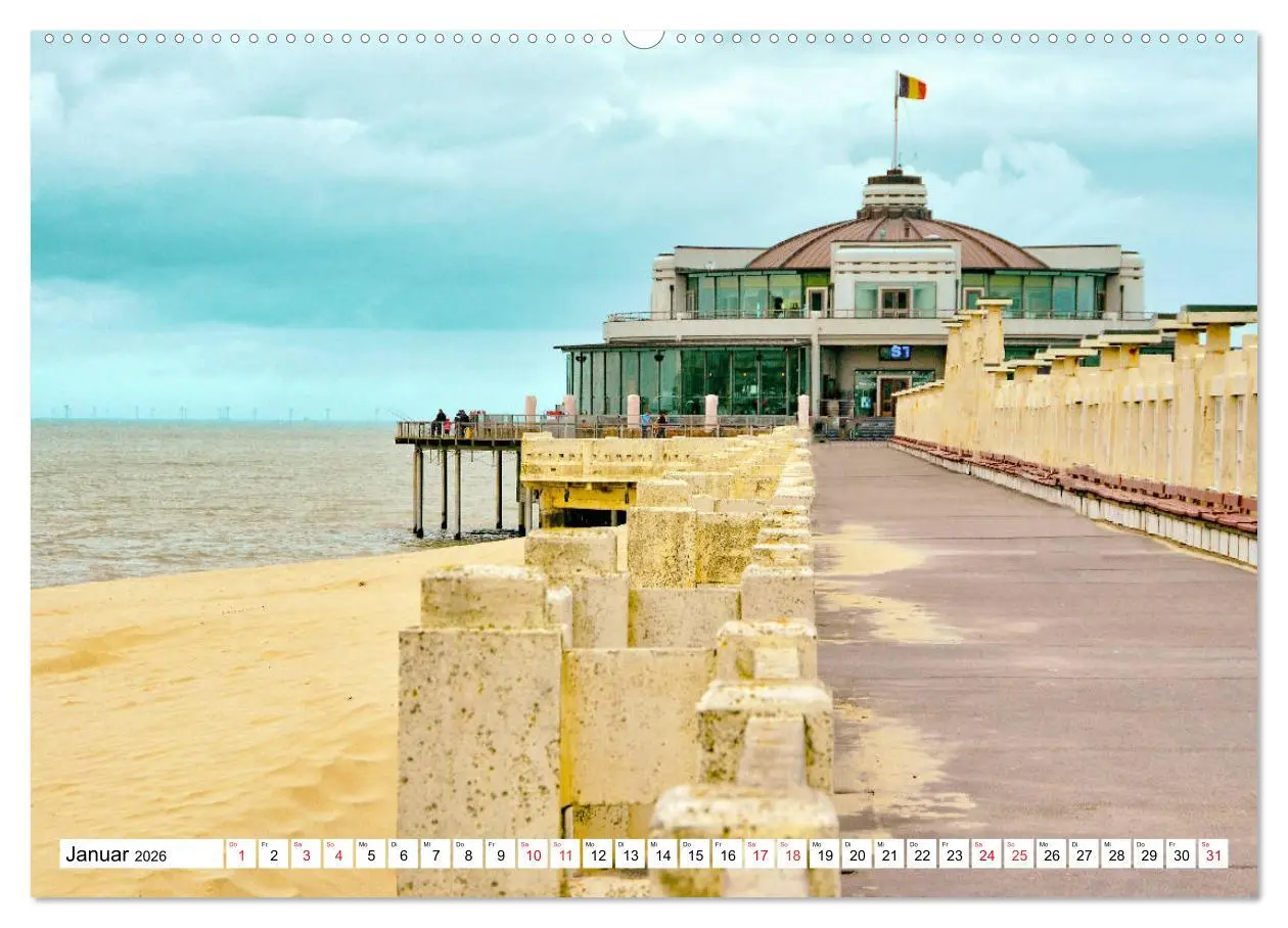 Bild: 9783457807484 | Blankenberge - belgischer Küstenort (Wandkalender 2026 DIN A2...