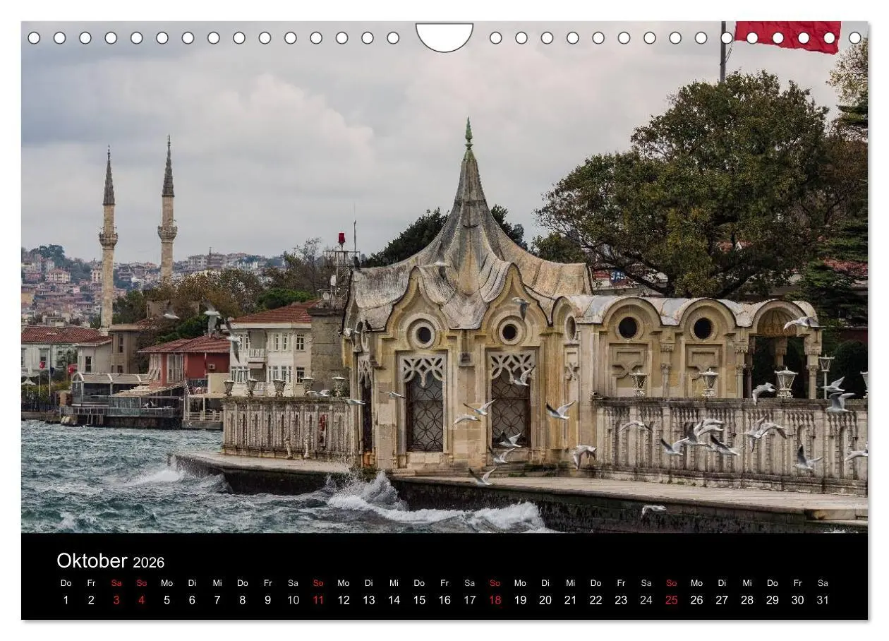 Bild: 9783516137484 | Unterwegs in Istanbul (Wandkalender 2026 DIN A4 quer), CALVENDO...