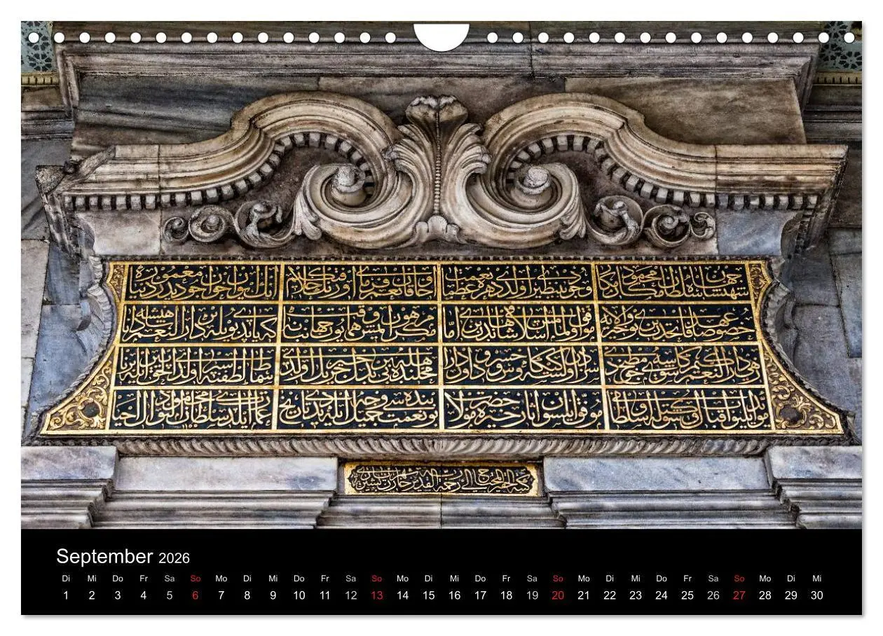 Bild: 9783516137484 | Unterwegs in Istanbul (Wandkalender 2026 DIN A4 quer), CALVENDO...