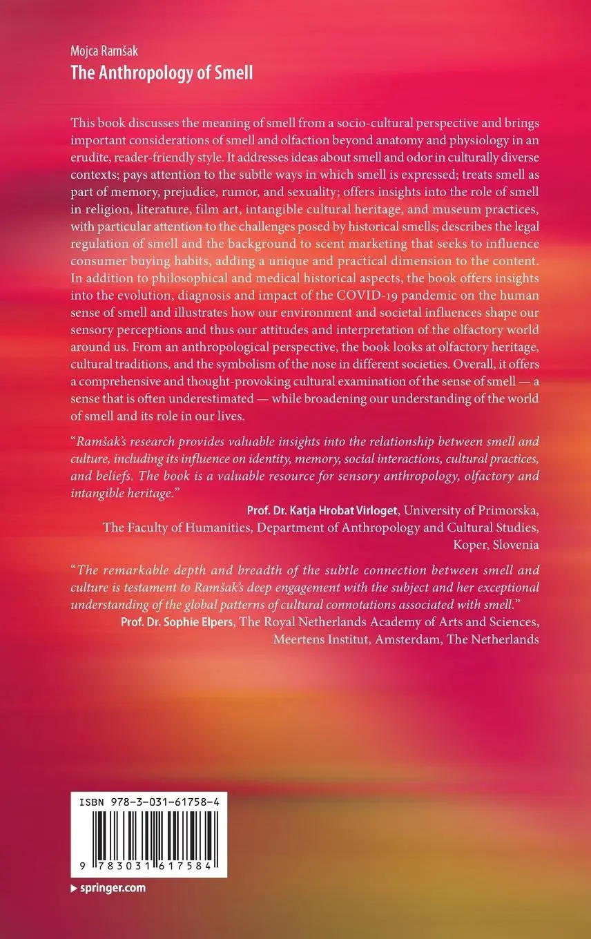 Rückseite: 9783031617584 | The Anthropology of Smell | Mojca Ram¿ak | Buch | xvii | Englisch