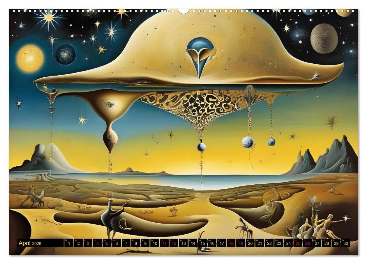 Bild: 9783457277584 | Erde, Sonne, Mond und Sterne Surrealistische Kunstwerke...