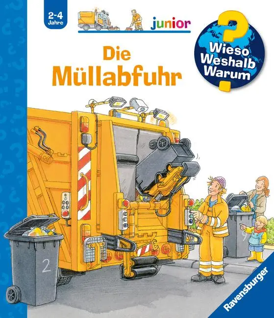 Cover: 9783473327584 | Wieso? Weshalb? Warum? junior, Band 16: Die Müllabfuhr | Nieländer Cover: 9783473327584 | Wieso? Weshalb? Warum? junior, Band 16: Die Müllabfuhr | Nieländer