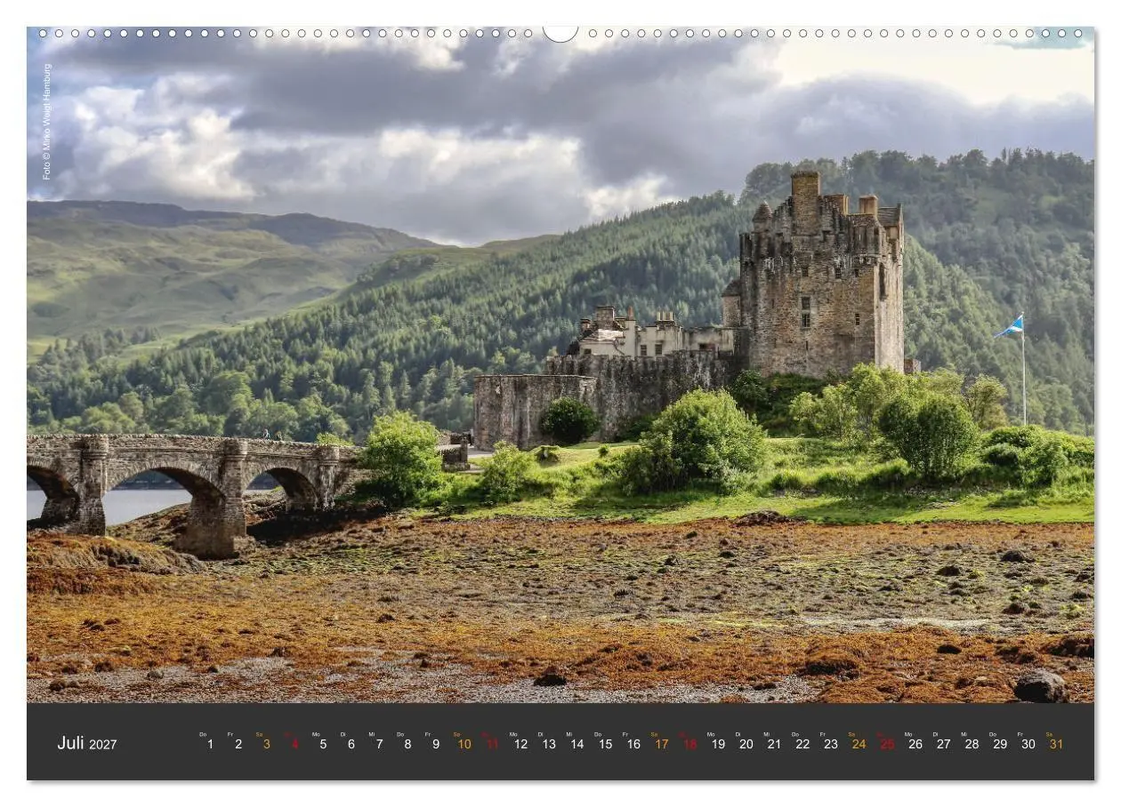 Bild: 9783569387584 | Schottland 2027 Schlösser, Burgen und Ruinen (Wandkalender 2027 DIN...