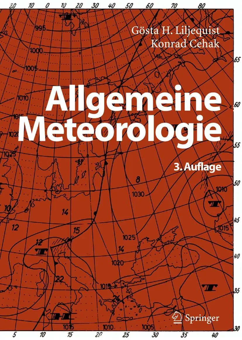 Cover: 9783642617584 | Allgemeine Meteorologie | Gösta H. Liljequist (u. a.) | Taschenbuch