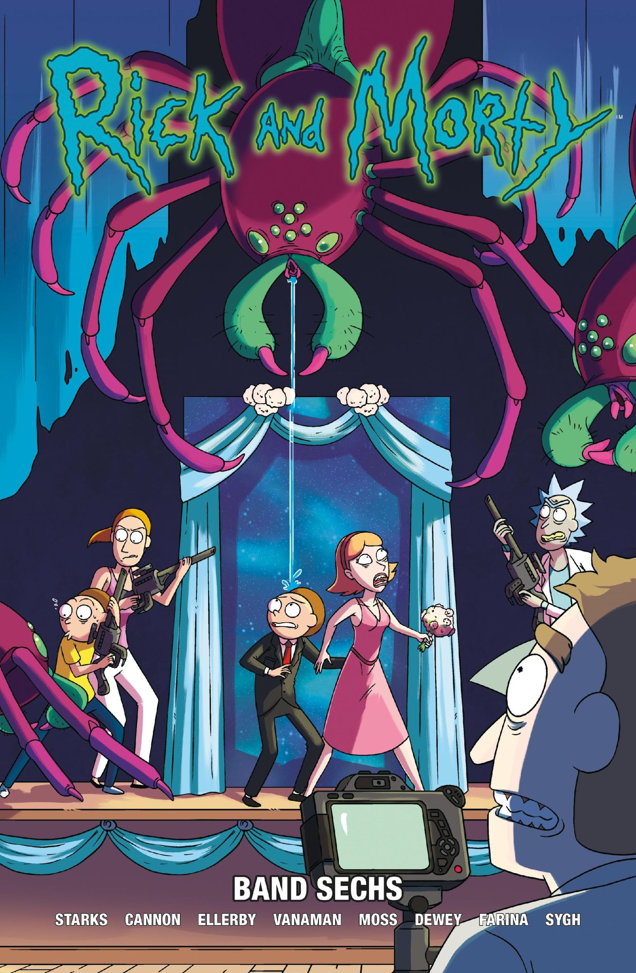 Cover: 9783741617584 | Rick and Morty | Bd. 6 | Kyle Starks (u. a.) | Taschenbuch | 132 S.