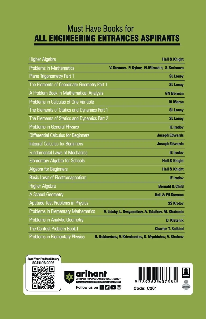 Rückseite: 9789368407584 | Aptitude Test Problems in Physics | Ss Krotov | Taschenbuch | Englisch