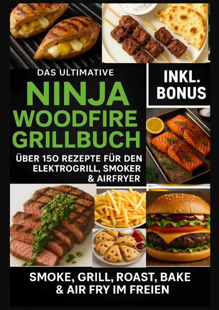 Cover: 9789403807584 | Das Ultimative Ninja Woodfire Grillbuch - über 150 Rezepte für den...
