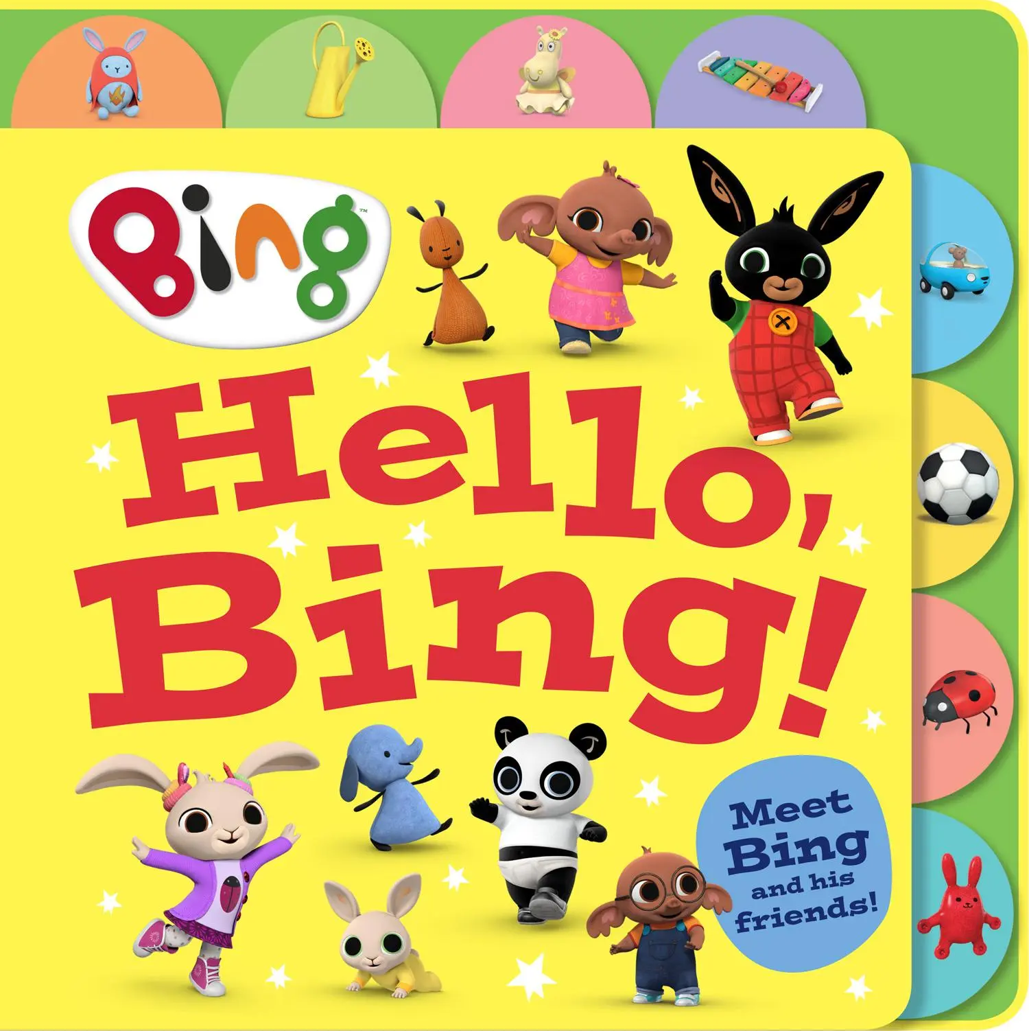 Cover: 9780008547684 | Hello, Bing! (Tabbed Board) | HarperCollins Children's Books | Buch