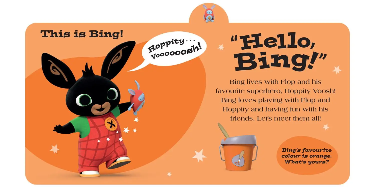 Bild: 9780008547684 | Hello, Bing! (Tabbed Board) | HarperCollins Children's Books | Buch