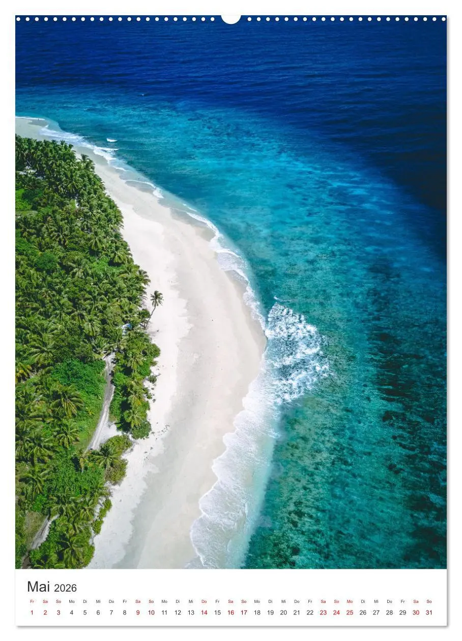 Bild: 9783516357684 | Malediven - Das wunderschöne Urlaubsparadies. (Wandkalender 2026...
