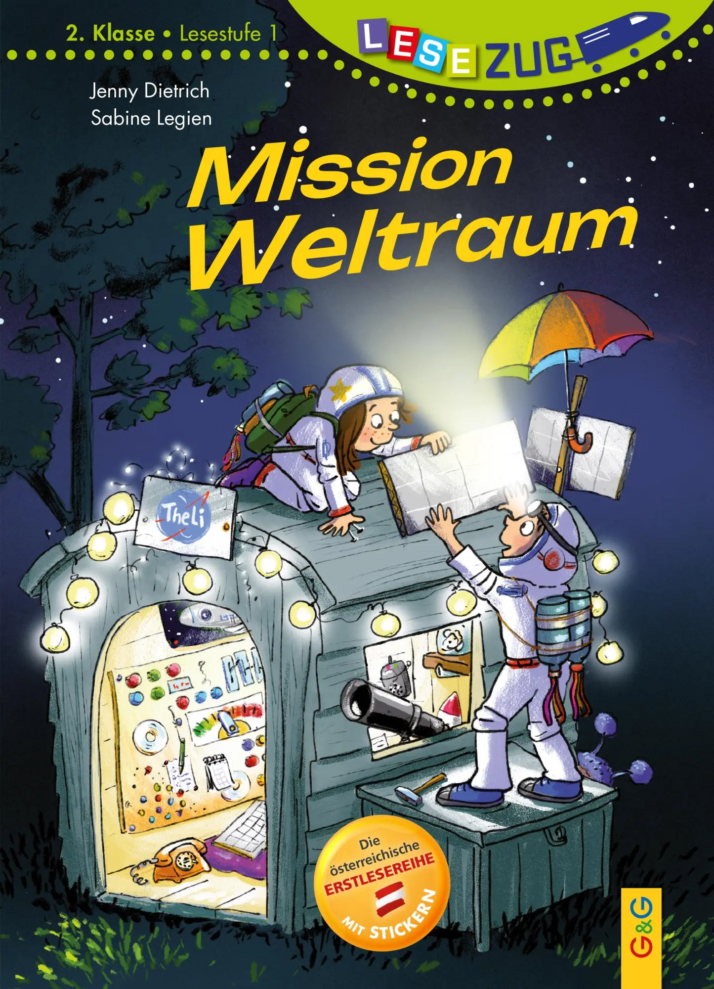 Cover: 9783707427684 | LESEZUG/2. Klasse - LESESTUFE 1: Mission Weltraum | Jenny Dietrich